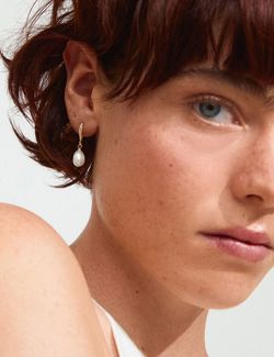 Jasmin Perleøredobber Gull - Pilgrim