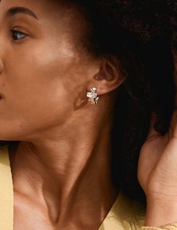 Sunset Øreringer Sølv - Pilgrim