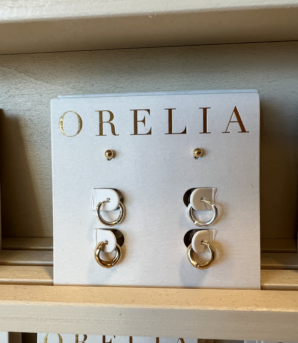 Mixed Plate 3-pack Gull/Sølv - Orelia