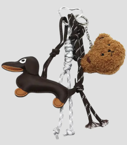 Bag charm set  brown  - Sticky Bestie