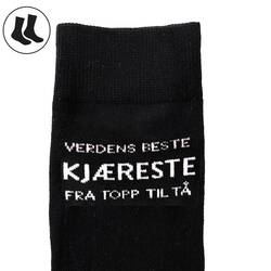 Strømper Kjæreste (herre/bomull) - Happystar