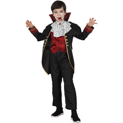 Kostyme Vampyr 140-150 cm 140-150 cm - Halloween