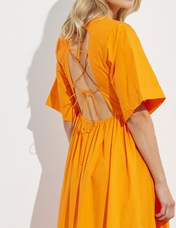 Puri Dress Oransje - Mbym