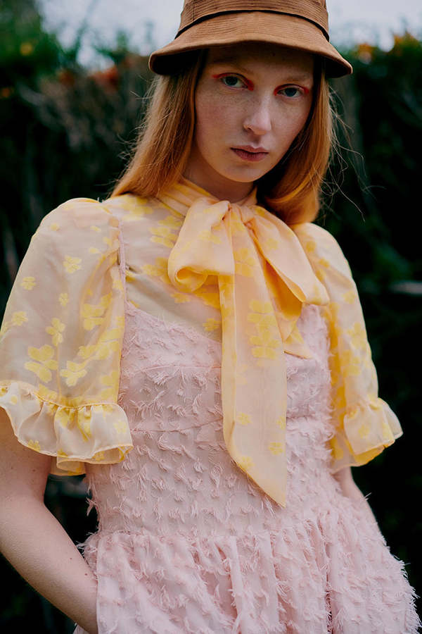 Isobella Dress Rose Bud - Hofmann