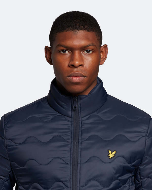 Crest Quilted Jacket  DARK NAVY - Lyle & Scott
