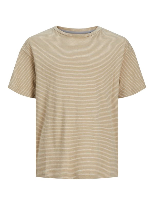 Soft Linen Blned Tee  Fields of Rye - Jack & Jones Junior