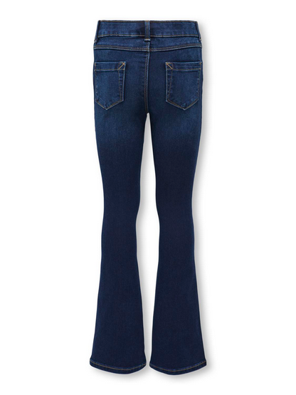 Royal reg flared jeans Dark Denim Blue - Only