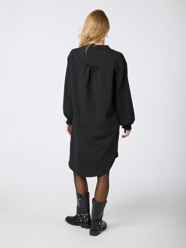 lexia crepe dress  black - Neo noir