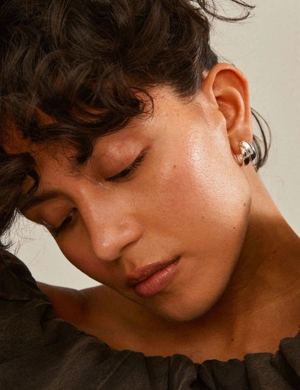 ORIT resirkulerte øredobber SILVER - Pilgrim