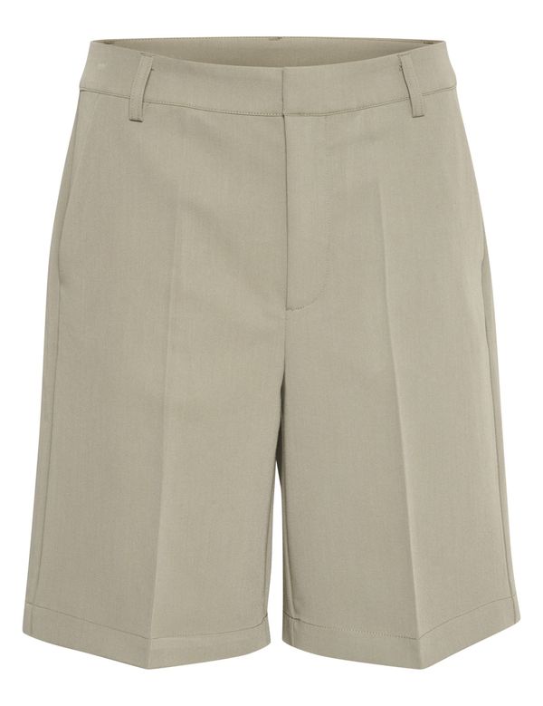 Sakura Zipper Shorts VETIVER - Kaffe Clothing