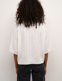 Tella Pullover Chalk - Kaffe Clothing