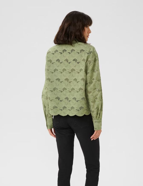 Tura shirt Oil Green - Kaffe Clothing