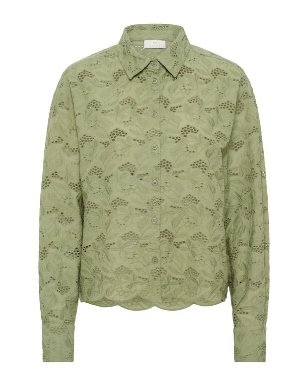 Tura shirt Oil Green - Kaffe Clothing