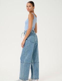 Carna Tank Top Lyseblå - Kaffe Clothing