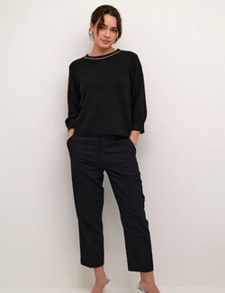 Meridith Pullover Svart - Kaffe Clothing