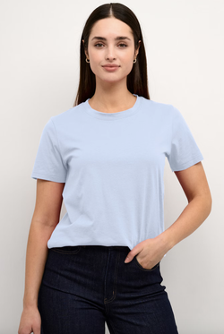 Marin T-shirt Lyseblå - Kaffe Clothing