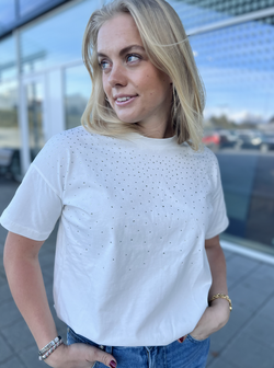 Berisa T-shirt Chalk - Kaffe Clothing