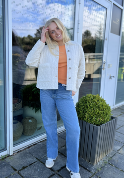 Kammy Jacket Sand - A-view