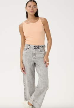 Carna Tank Top Peach - Kaffe Clothing