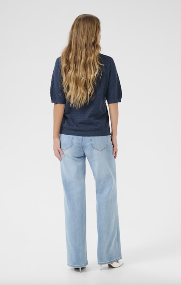 Olivia Polo Pullover Marine - Kaffe Clothing