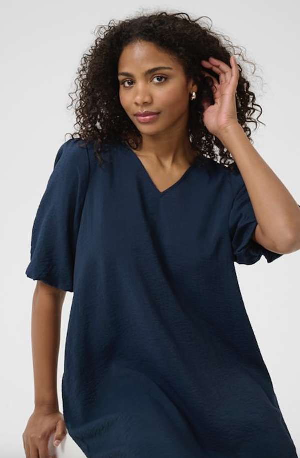 Ellen Dress Marine - Kaffe Clothing