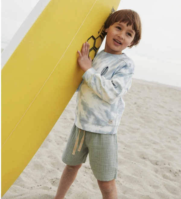 Shorts Atlasz Aquaverde - Wheat