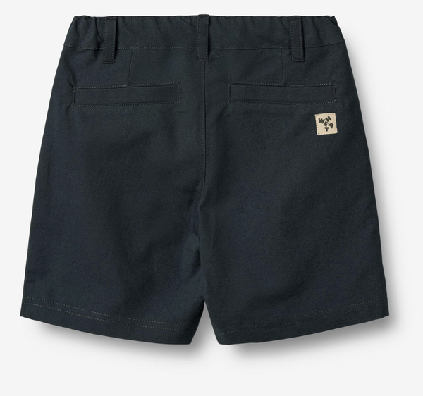 Chino shorts Mogens Navy - Wheat