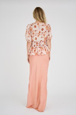 Elena Blouse sand/peach - A-view
