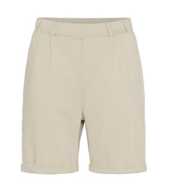 Jenny Bermuda Shorts Beige - Kaffe Clothing