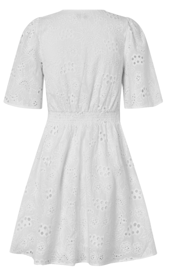 Melika Dress Hvit - Mbym